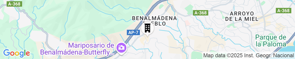 Map for La Fonda Hotel