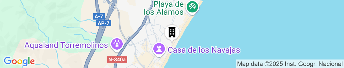 Map for Hotel Isabel