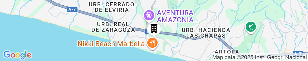 Map for Don Carlos Marbella