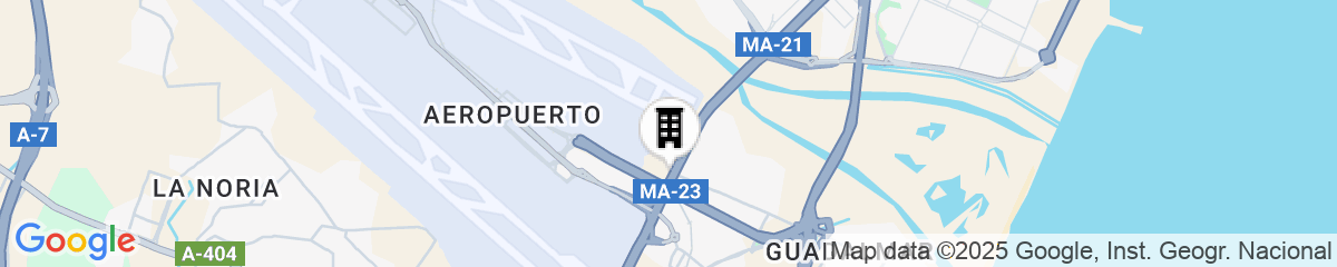 Map for Holiday Inn Express Malaga Airport by IHG