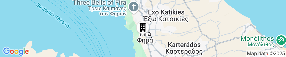 Map for Pantelia Suites