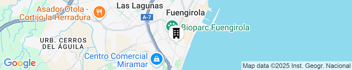 Map for Hotel Moon Dreams Fuengirola
