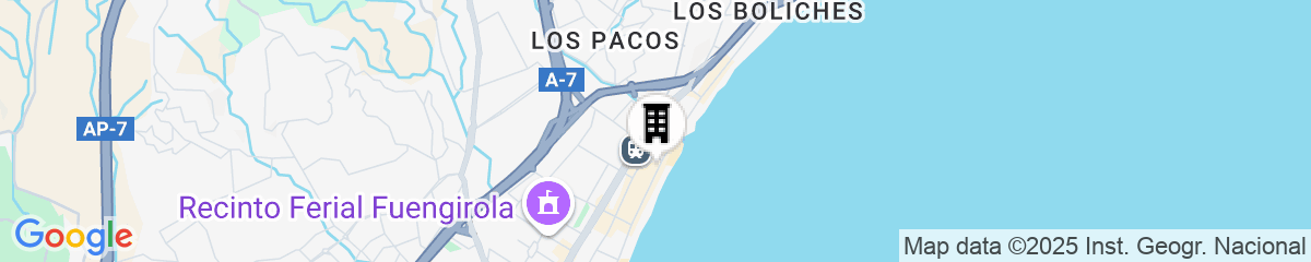 Map for Hotel ILUNION Fuengirola