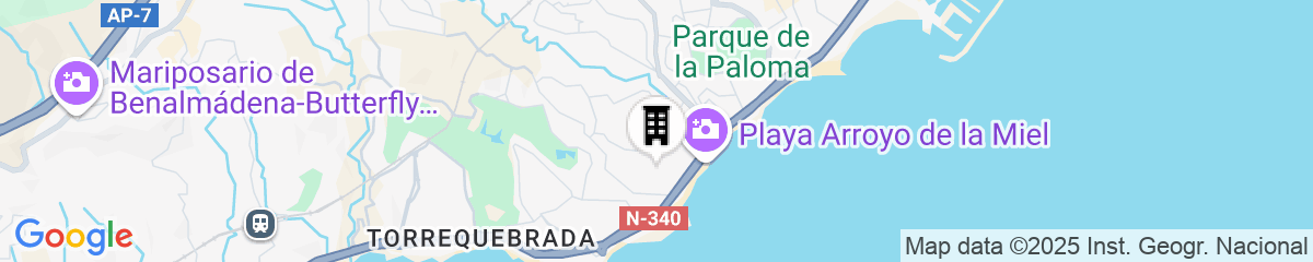 Map for Benalmádena Palace - Hotel SPA & Apartments