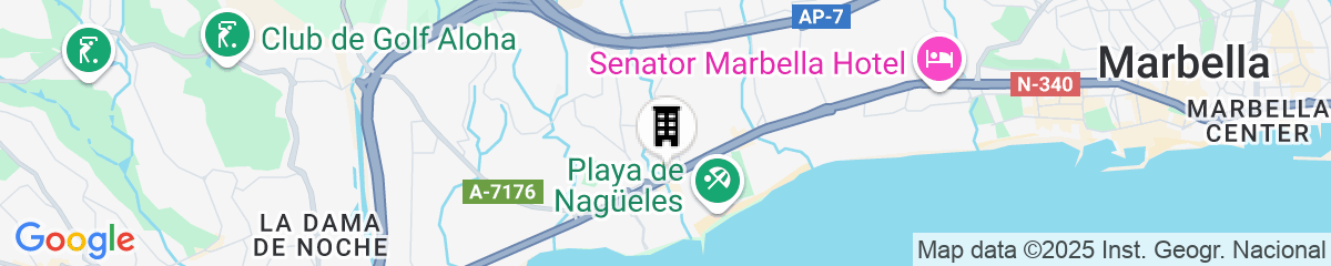 Map for Alanda Marbella Hotel