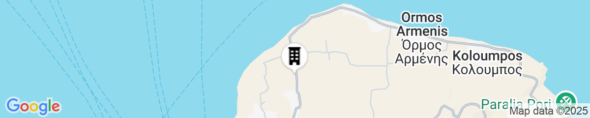 Map for Domes Novos Santorini, Autograph Collection