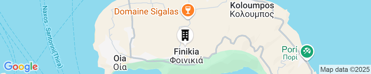 Map for  Danae Suites Santorini