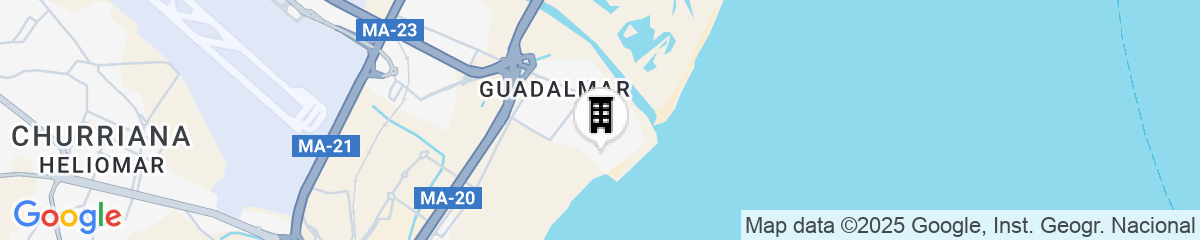 Map for Sol Guadalmar Hotel