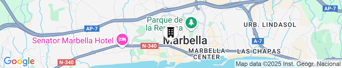 Map for Ona Marbella Inn