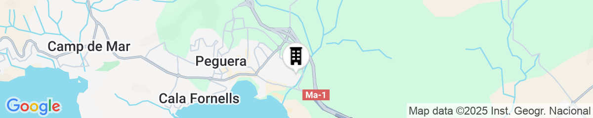 Map for Ona Palmira Paguera