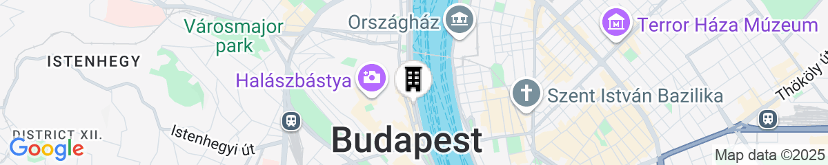 Map for Boutique Hotel Victoria Budapest