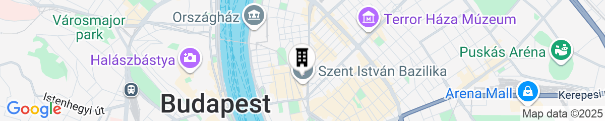 Map for Radisson Collection Hotel, Basilica Budapest