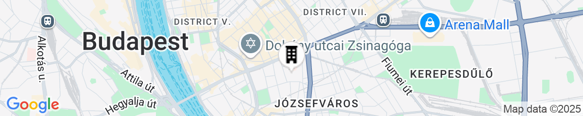 Map for Three Corners Hotel Anna