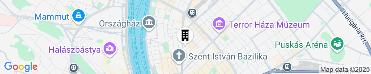 Map for Hampton By Hilton Budapest City Centre