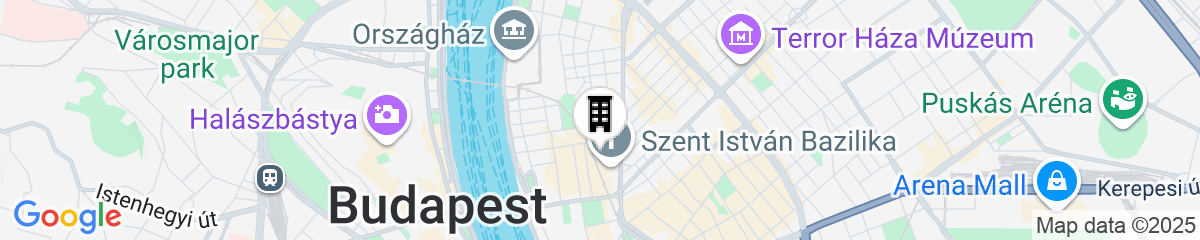 Map for Boutique Residence Budapest