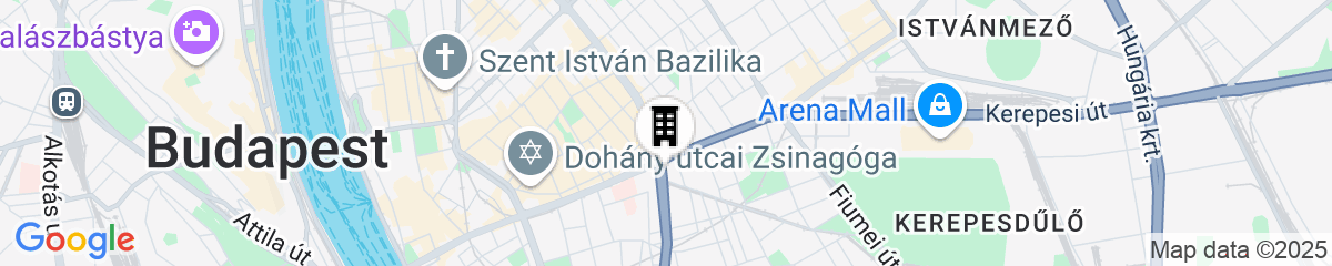 Map for Nemzeti Hotel Budapest - MGallery Collection