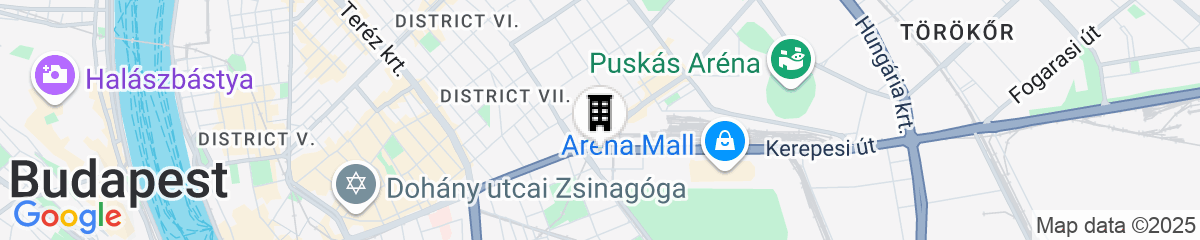 Map for IntercityHotel Budapest