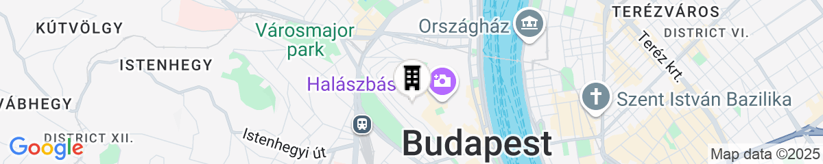 Map for Buda Castle Hotel