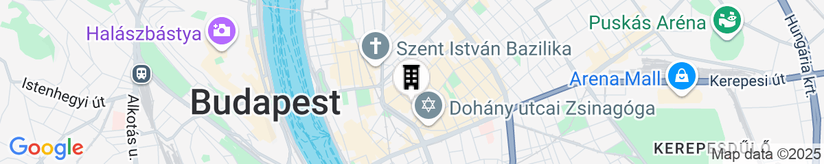 Map for Roombach Hotel Budapest Center