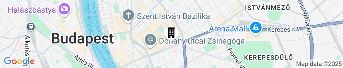 Map for Continental Hotel Budapest