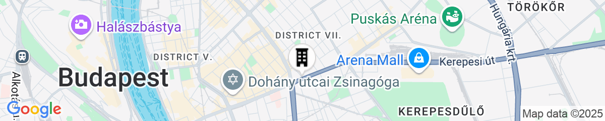 Map for NH Collection Budapest City Center