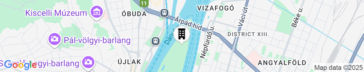 Map for Ensana Thermal Margaret Island