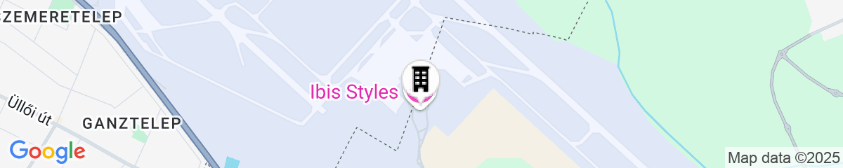 Map for TRIBE Budapest Airport