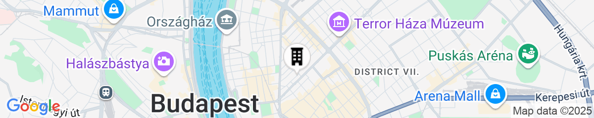 Map for K+K Hotel Opera Budapest