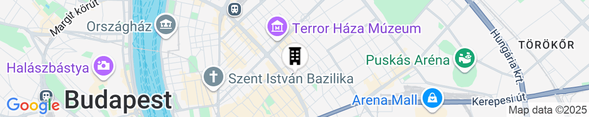 Map for City Home Budapest