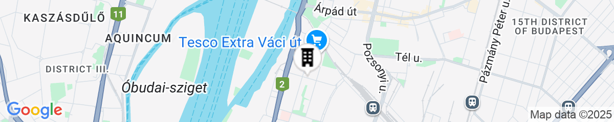 Map for Park Inn by Radisson Budapest