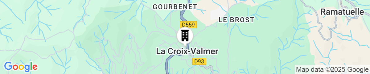 Map for Hôtel La Bienvenue