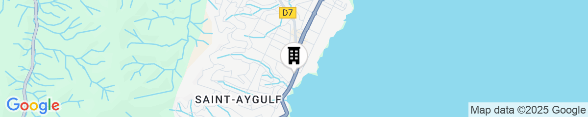 Map for Van der Valk Hotel Le Catalogne Saint Aygulf