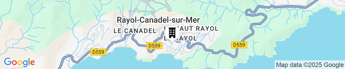 Map for Les Terrasses du Bailli Hôtel