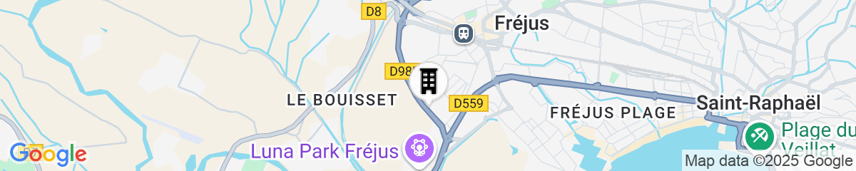 Map for ibis Styles Fréjus Saint-Raphaël