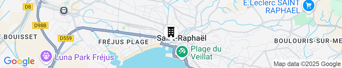 Map for Provençal Hotel