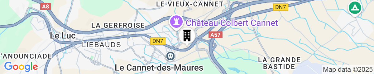 Map for Best Western Terre de Provence