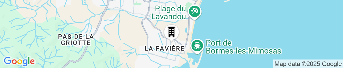 Map for Hôtel La Voile