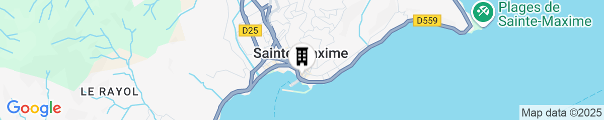 Map for Hotel Les Palmiers