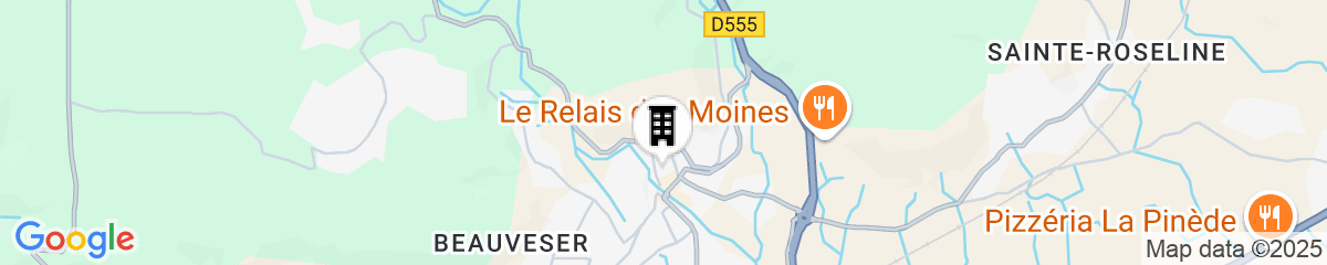 Map for Le Chateau d'Argens