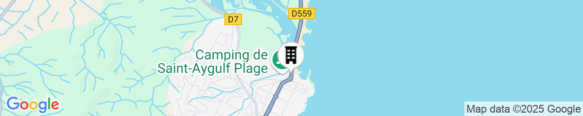 Map for Van der Valk Hotel Saint Aygulf