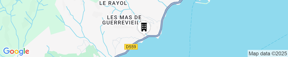 Map for Hôtel Villa des Anges