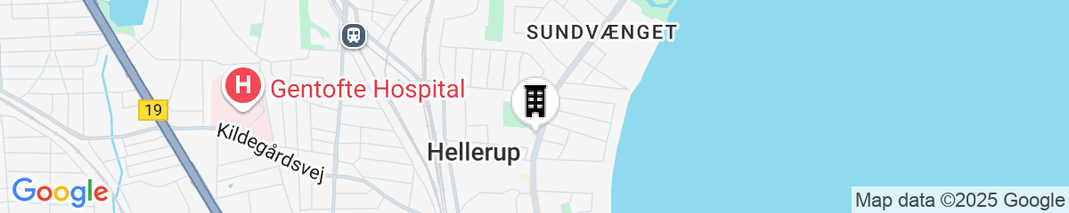 Map for Park Lane Copenhagen