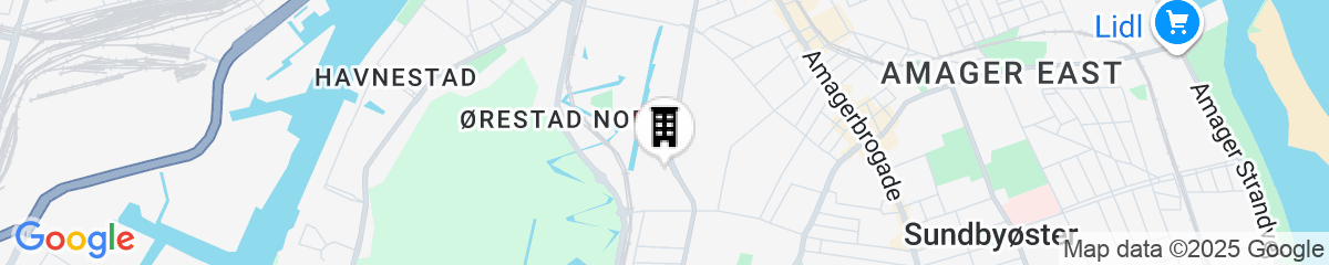 Map for Zoku Copenhagen