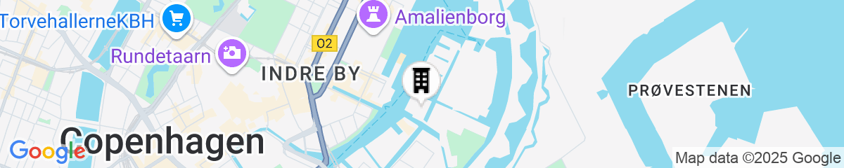 Map for 25hours Hotel Paper Island