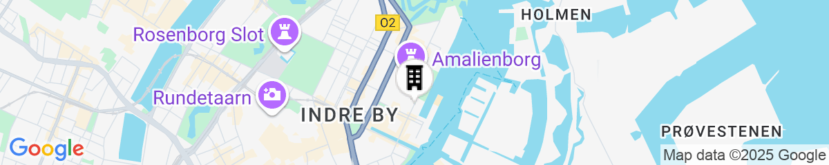 Map for Admiral Hotel Copenhagen
