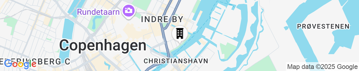Map for Copenhagen Strand Hotel