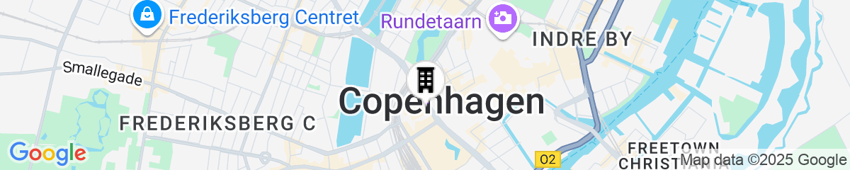 Map for citizenM Copenhagen Radhuspladsen