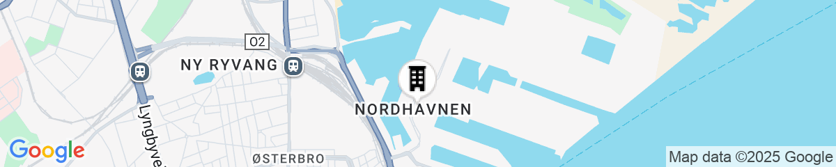 Map for Comwell Copenhagen Portside Dolce by Wyndham