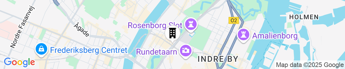 Map for Scandic Norreport