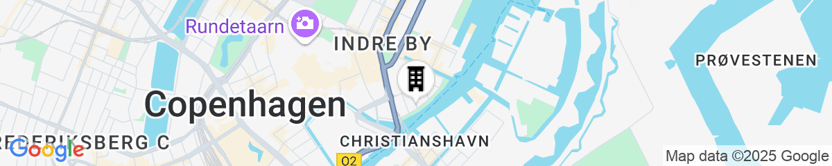 Map for The Huxley Copenhagen, BW Premier Collection